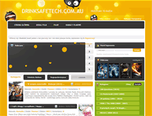 Tablet Screenshot of drinksafetech.com.au